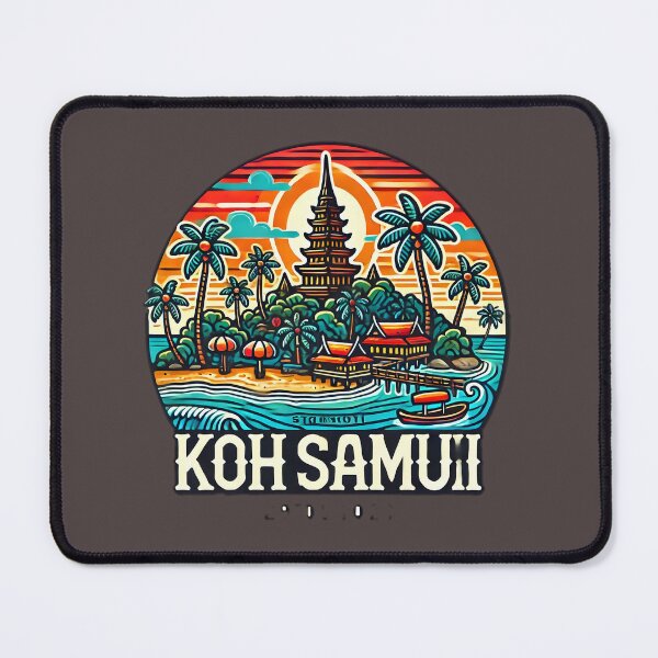 Item preview, koh samui sticker designed and sold by NCNGDESIGN.
