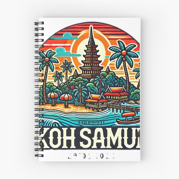 Item preview, koh samui sticker  designed and sold by NCNGDESIGN.