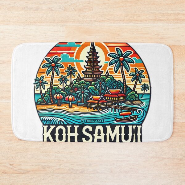 Item preview, koh samui sticker  designed and sold by NCNGDESIGN.