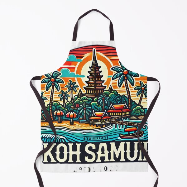 Item preview, koh samui sticker  designed and sold by NCNGDESIGN.