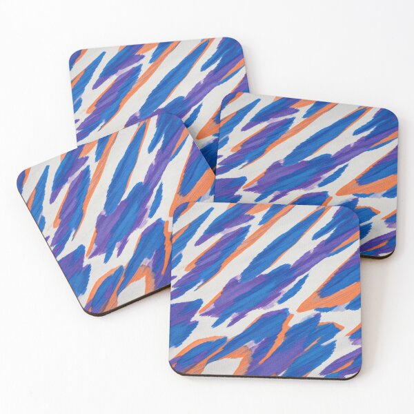Item preview, Abstract Fabric Pattern with Bold Brushstrokes designed and sold by Rui Fernandes.