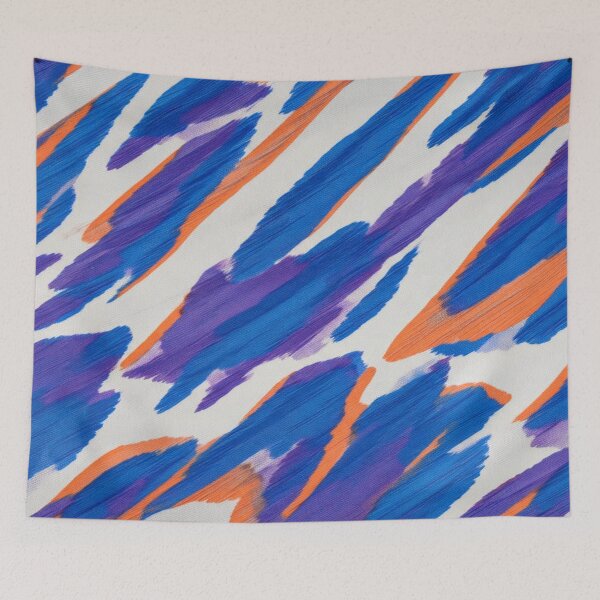 Item preview, Abstract Fabric Pattern with Bold Brushstrokes designed and sold by Rui Fernandes.