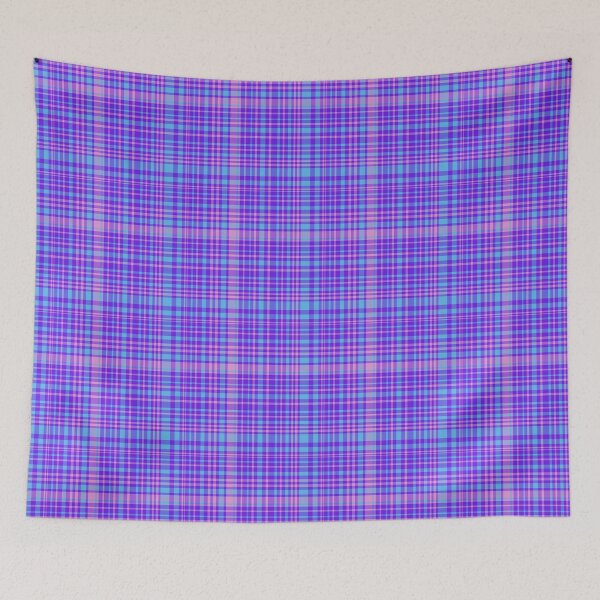 Item preview, Pink and Blue Plaid designed and sold by ajollycreation.