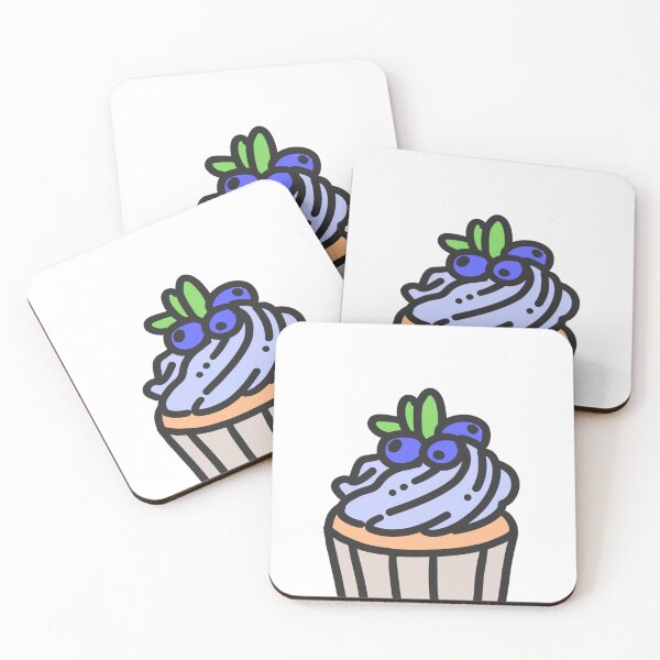 Item preview, Blueberries Cupcake by DRAW WITH BOO designed and sold by DRAW-WITH-BOOO.