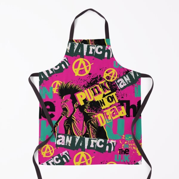 Item preview, Neon Pink Punk Rock Punk Is Not Dead designed and sold by Pink Pineapple Works.