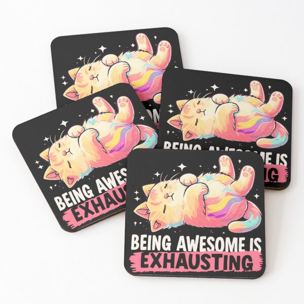 Item preview, It's exhausting being awesome  designed and sold by TEE-HQ.