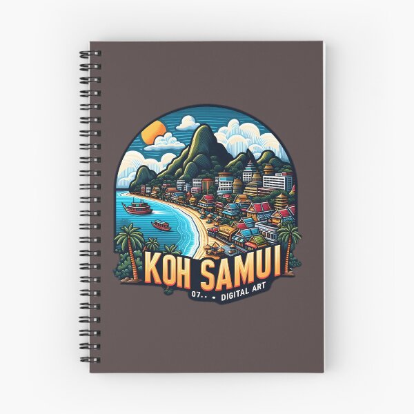 Item preview, koh samui sticker  designed and sold by NCNGDESIGN.