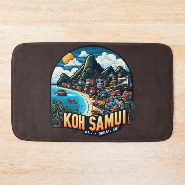 Item preview, koh samui sticker  designed and sold by NCNGDESIGN.