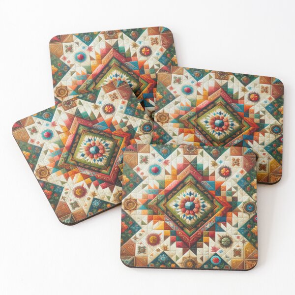 Item preview, "Geometric Tapestry of Colors" designed and sold by mustardseed-410.