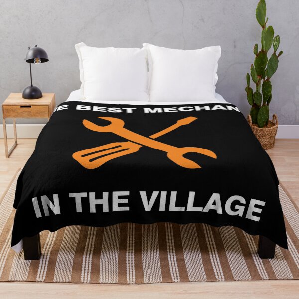 Item preview, The best mechanic in the village designed and sold by desinganddecor.