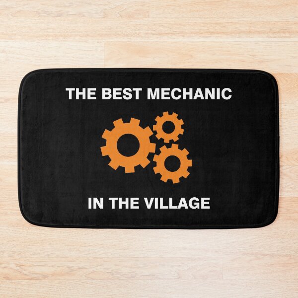Item preview, The best mechanic in the village 2 designed and sold by desinganddecor.