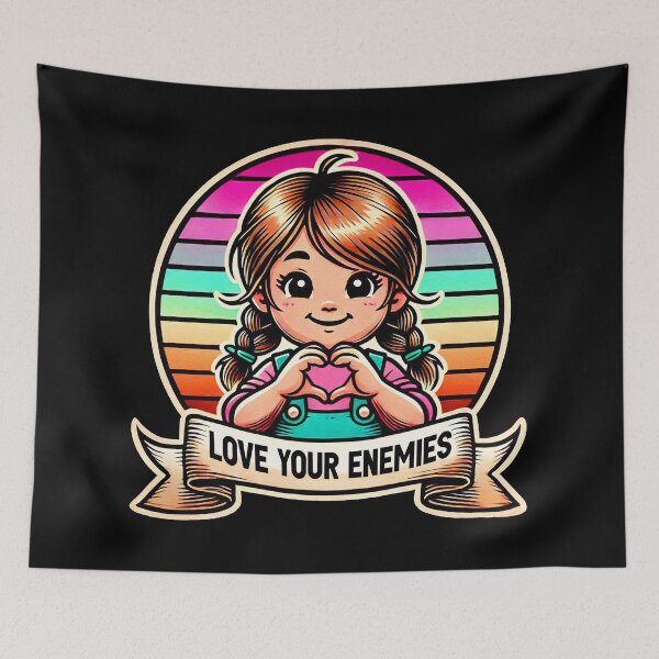 Item preview, Matthew 5:44 Love Your Enemies designed and sold by plushism.