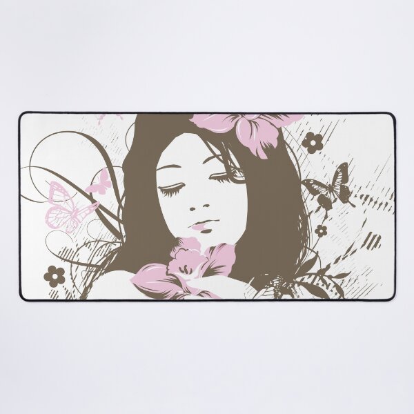 Item preview, A beautiful young girl holding flower designed and sold by drsaver.