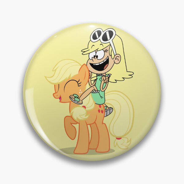 Item preview, Leni Loud and Applejack The Loud House My Little Pony MLP designed and sold by Diamanths.
