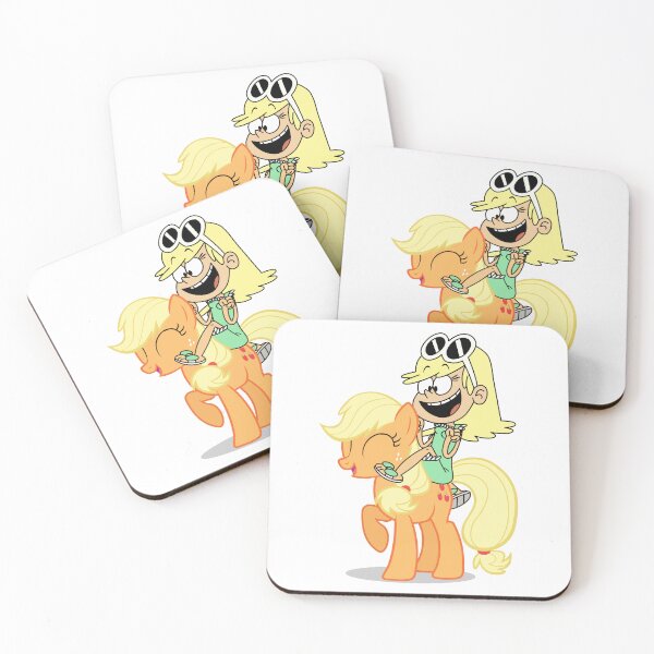 Item preview, Leni Loud and Applejack The Loud House My Little Pony MLP designed and sold by Diamanths.