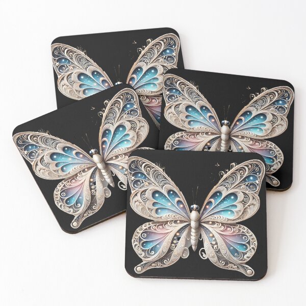 Item preview, Colorful Butterfly Art Stickers & Magnets – Perfect for Gifts designed and sold by harmzk90.