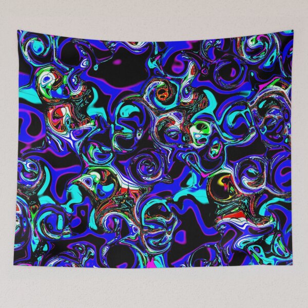 Item preview, Abstract Multicolored December Fractal Chaos 5 designed and sold by SXW Designs.