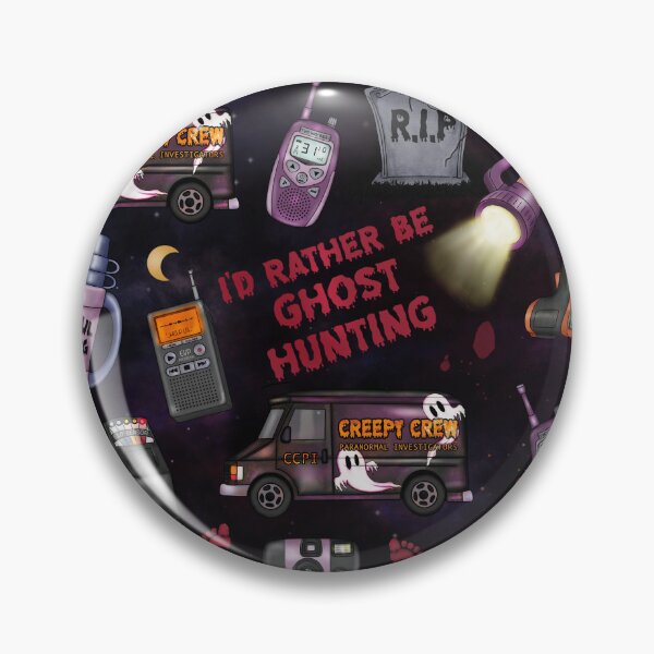 Item preview, I'd Rather Be Ghost Hunting designed and sold by Pink Pineapple Works.