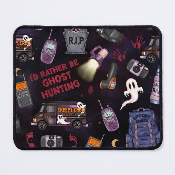 Item preview, I'd Rather Be Ghost Hunting designed and sold by Pink Pineapple Works.