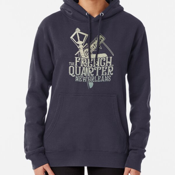 New Orleans Bourbon Street Jazz New Orleans Pullover Hoodie | Redbubble