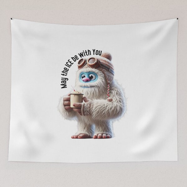 Item preview, Funny Yeti Cartoon Design - Snow Goggles & Winter Fun Adventure designed and sold by MiszungART.