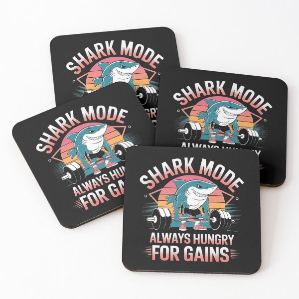Item preview, Shark Mode Gym Motivation – Always Hungry for Gains designed and sold by love3617.