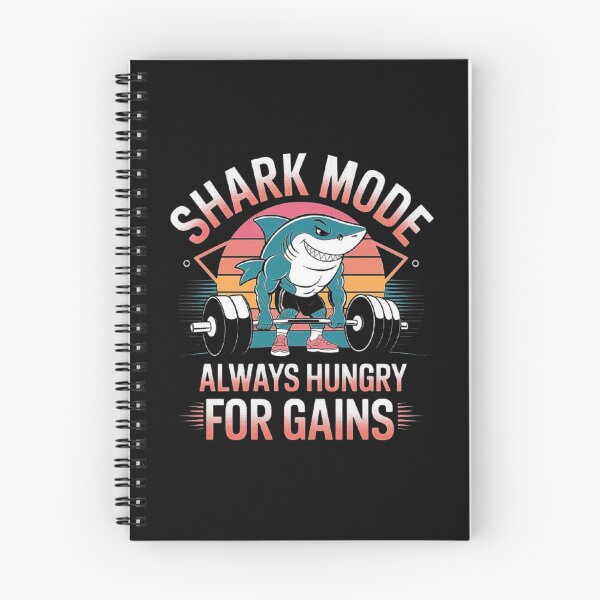 Item preview, Shark Mode Gym Motivation – Always Hungry for Gains designed and sold by love3617.
