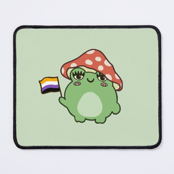 Item preview, Coquette non-binary frog designed and sold by artbysarana.
