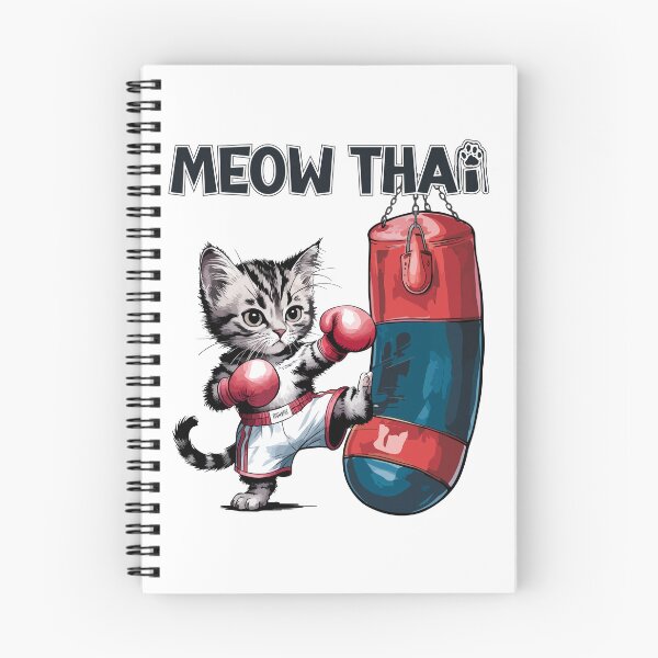 Item preview, Funny Boxing Gym Workout Cat with boxing gloves - Perfect for Martial Arts and Cat Lovers designed and sold by rich4Design.