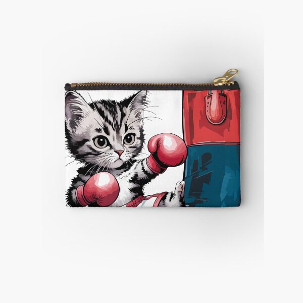 Item preview, Funny Boxing Gym Workout Cat with boxing gloves - Perfect for Martial Arts and Cat Lovers designed and sold by rich4Design.