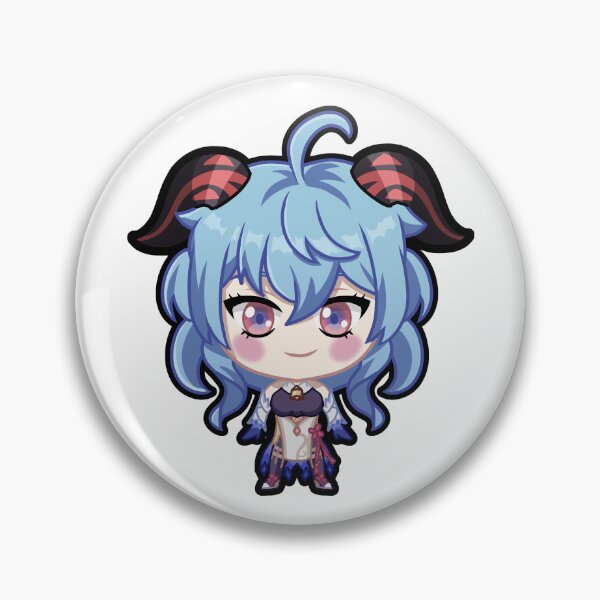 Item preview, Chibi Gentle Qilin Guardian Ganyu designed and sold by MaeestryArt.