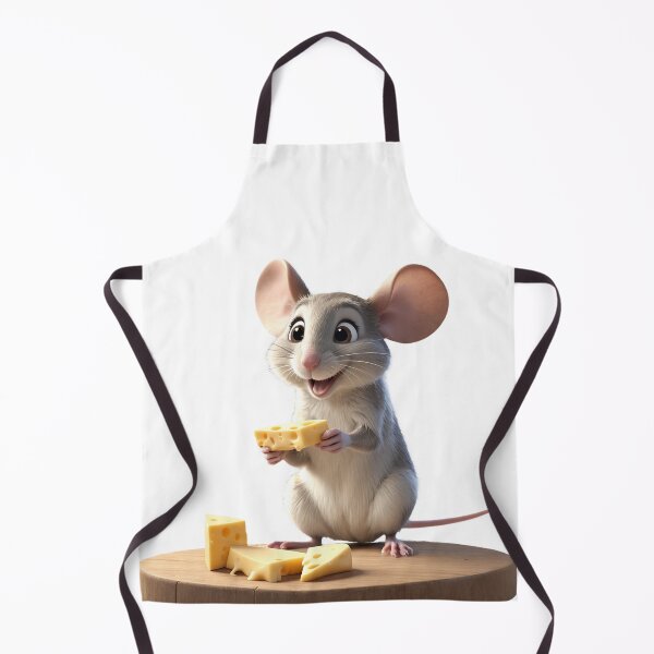Item preview, 3d Cartoon Mouse holding Cheese designed and sold by CuteopiaGallery.