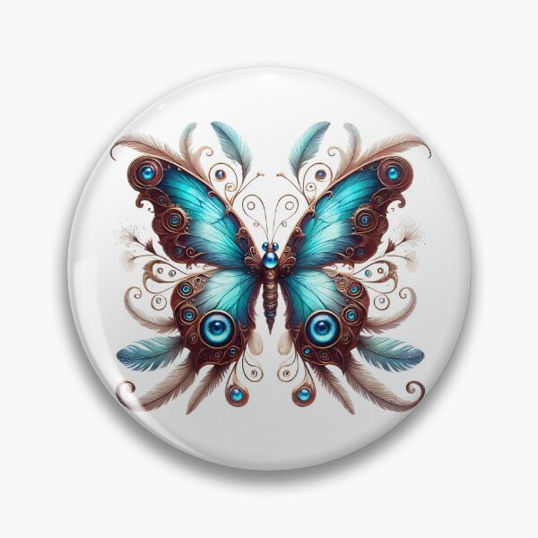 Artikelvorschau, Einzigartiger Schmetterlingsmagnet und -aufkleber – Künstlerische Insektensammlung entworfen und verkauft von Designflex90.