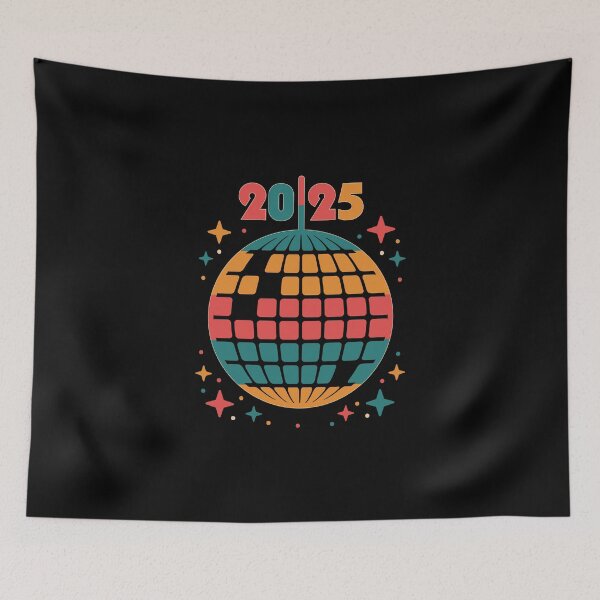 Item preview, Disco ball, 2025, New year party designed and sold by iclipart.