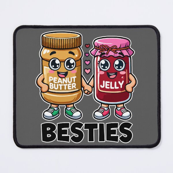 Item preview, Besties - Peanut Butter and Jelly designed and sold by Frog Level Treasures.