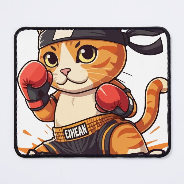 Item preview, Paw-some Boxing Cat - Perfect for Martial Arts and Cat Lovers designed and sold by rich4Design.