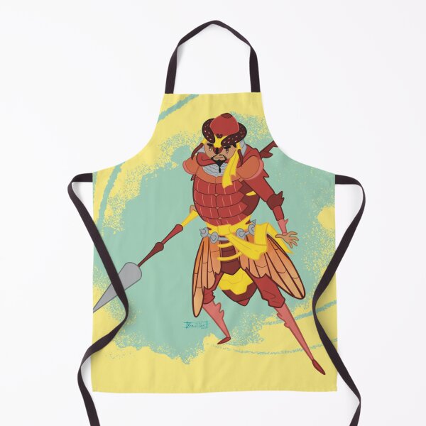 Item preview, Oriental hornet warrior illustration designed and sold by RyukiArtbook.