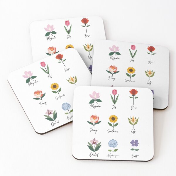 Item preview, Minimalist Floral Pack: Elegant Flower Illustrations Collection designed and sold by Fikuall.