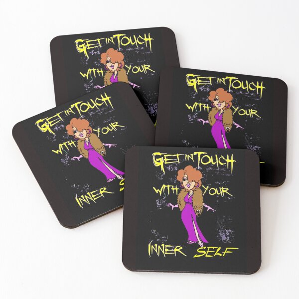 Item preview, Get In Touch With Your Inner Self : Abstract Flapper Sayings Advertising Print designed and sold by posterbobs.