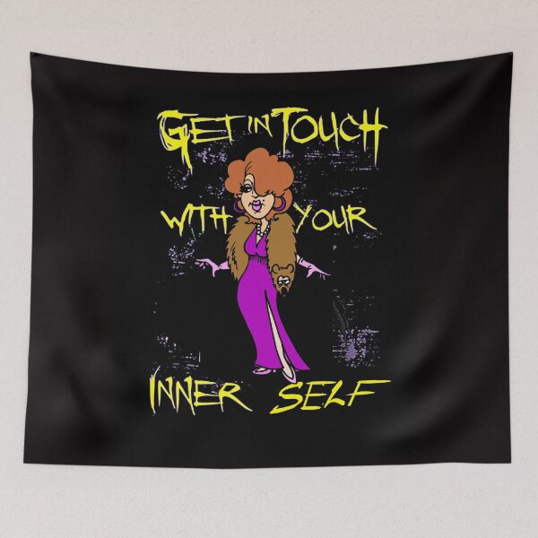Item preview, Get In Touch With Your Inner Self :  Abstract Flapper Sayings Advertising Print designed and sold by posterbobs.