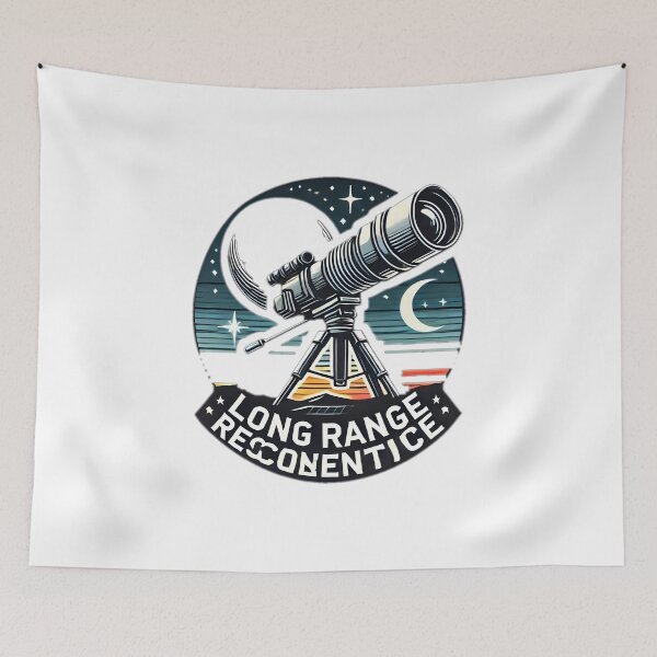 Item preview, long range reconnaissance sticker  designed and sold by NCNGDESIGN.