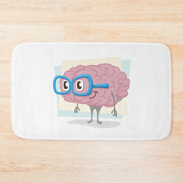 Item preview, Human brain organ mascot, smart and healthy designed and sold by LucianoCosmo.