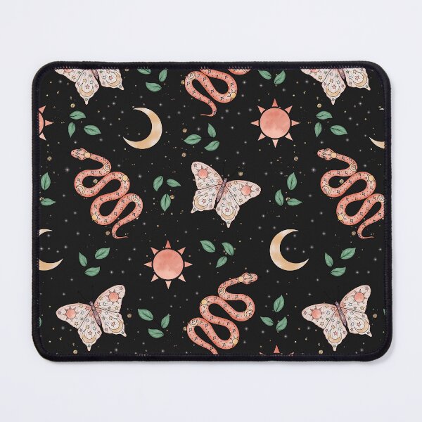 Item preview, Western Desert Boho Snakes Butterflies Leaves designed and sold by Pink Pineapple Works.