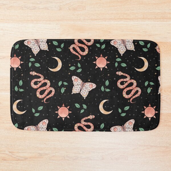 Item preview, Western Desert Boho Snakes Butterflies Leaves designed and sold by Pink Pineapple Works.