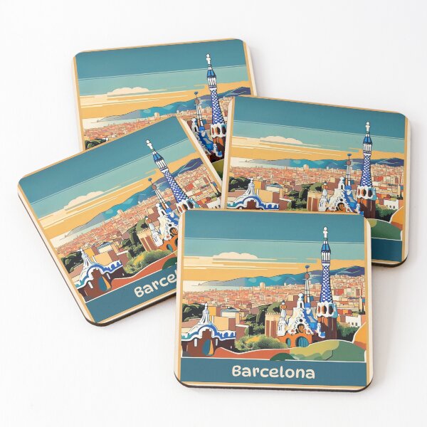 Item preview, Barcelona Park Guell by Gaudi designed and sold by ChronoQuirk.