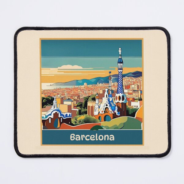 Item preview, Barcelona Park Guell by Gaudi designed and sold by ChronoQuirk.