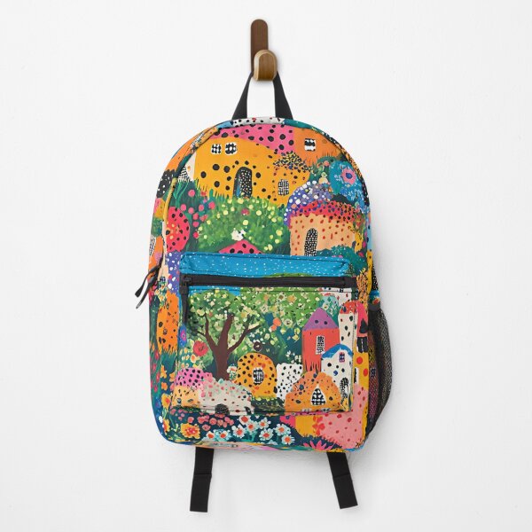 Item preview, Mexican Hillside Floral Village designed and sold by Neika Shimm Designs.