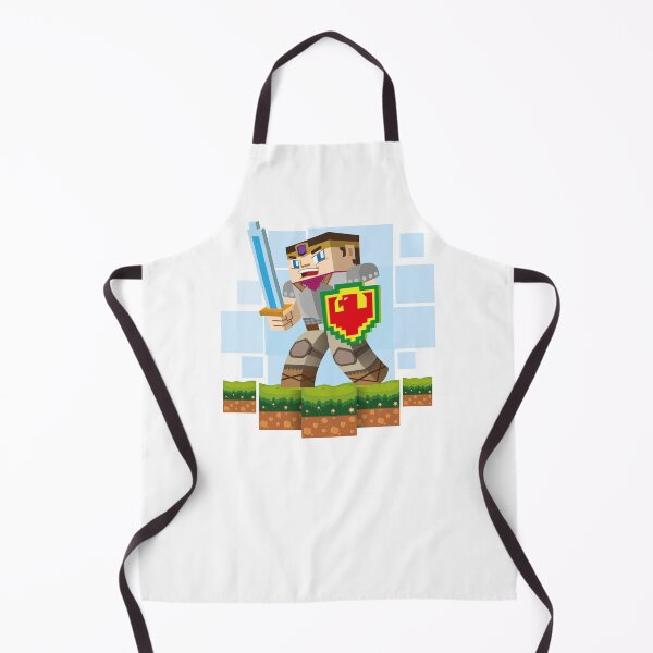 Item preview, Minecraft style video game character, pixel warrior designed and sold by LucianoCosmo.