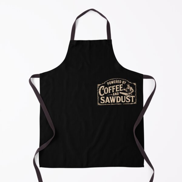 Item preview, Powered By Coffee And Sawdust designed and sold by BayBoutique.