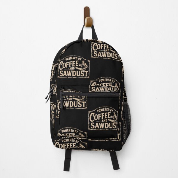 Item preview, Powered By Coffee And Sawdust designed and sold by BayBoutique.